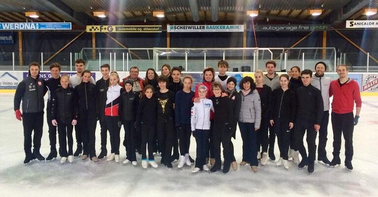 «Eistanz-Treffen» von Swiss Ice Skating in Dübendorf. Eine Premiere!