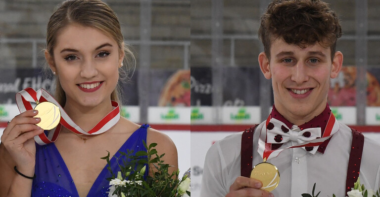 Alexia Paganini et Lukas Britschgi défendent le titre et se qualifient pour les Championnats d'Europe