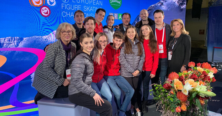 Succès aux Championnats d'Europe 2020 de Patinage artistique et Danse sur glace