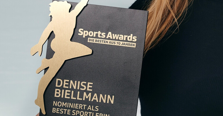 DENISE BIELLMANN EST NOMMÉE POUR LES SPORTS AWARDS!