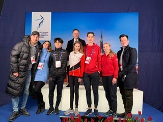 KIMMY REPOND ET NAOKI ROSSI  DANS LE TOP 10 DES CHAMPIONNATS DU MONDE JUNIORS 2022 