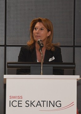 Diana Barbacci Lévy élue Présidente de Swiss Ice Skating